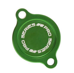RFX Pro Olajszűrő Fedél (Zöld) - Kawasaki KXF250 RFX Motor alkatrészek Légszűrő Légszűrő (gyári, utángyártott)