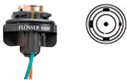 Flösser Izzó foglalat Flösser 12V BA15S - kábellel Flösser Elektronika Lámpa, fényszóró, index Izzó
