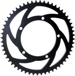 101 Octane Prémium lánckerék 56 fog 428 5-ször csavarozott fekete alumínium Sherco SM 50, SE 50 Euro5 2020-hoz 101 Octane Erőátviteli alkatrész Lánc, lánckerék, láncszett