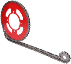 101 Octane Piros láncszett 12/60 fog - Beta RR 50 Enduro/Motard E4 18- 101 Octane Erőátviteli alkatrész Lánc, lánckerék, láncszett Láncszett