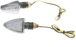 101 Octane Irányjelző szerkezet szett M10 menet LED karbon kinézet Mini, rövid verzió 101 Octane Elektronika Lámpa, fényszóró, index Index (tuning)