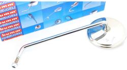 bumm Tükör rozsdamentes acélból, 1 darab tükörüveg átmérő 110mm Kreidler Florett RS, RMC, Hercules, Puch, Zündapp mopedhez/mokickhoz bumm Kormány és tartozékai Tükör Tükrök (OEM)
