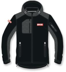 BS BATTERY BS Factory Softshell Dzseki - Fekete/Szürke Méret 3XL BS BATTERY Sisakok és ruházat Kabát