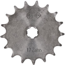Motomotors Lánckerék / lánckerék fogaskerék régi változat 17 fogas Simson S50, SR4-1, SR4-2, SR4-3, SR4-4, KR51/1 Schwalbe, Star, Sperber, Spatz, Habicht, Spatz, Schwalbe S50, SR4-1, SR4-2, SR4-3, SR4-4, KR51/1 