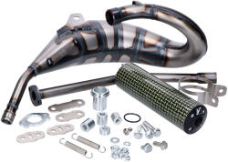 Yasuni Kipufogó Yasuni Cross HM MAX Carbon / Aramid Design Aprilia RX, SX, Derbi R, SM, Gilera RCR, SMT modellekhez Yasuni Kipufogó és alkatrészei Kipufogó Moped kipufogó (tuning)