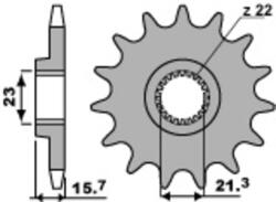PBR acél standard első lánckerék 441 - 520 PBR Erőátviteli alkatrész Lánc, lánckerék, láncszett Első lánckerék - motomotors - 7 250 Ft