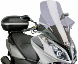 Puig Robogó szélvédő Puig V-Tech Touring füst - Kymco Downtown 125i, 300i ABS 09-14 Puig Vázak, idomok, kiegészítők Szélvédő