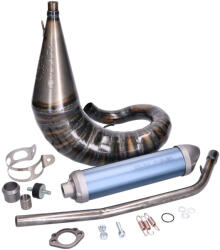 Malossi Kipufogó Malossi MHR Aprilia RX, SX, Derbi Senda D50B0, D50B1, EBE, EBS, Derbi Senda D50B0, D50B1, EBE, EBS kipufogóhoz Malossi Kipufogó és alkatrészei Kipufogó Moped kipufogó (tuning)