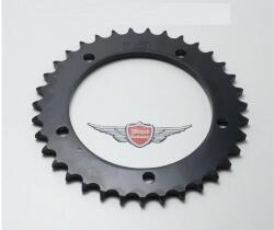 Esjot Lánckerék Esjot K 50 RL, Ultra, LC, Ultra 2, 2 80 AC, RS, RX 9, II 80, AC Chopper 9 számára Esjot Erőátviteli alkatrész Lánc, lánckerék, láncszett