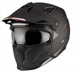 MT Helmets Próbasisak MT Streetfighter SV matt fekete XL MT Helmets Sisakok és ruházat Kabát
