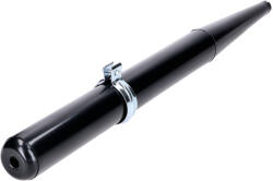 OEM Standard Fekete kipufogó Simson Schwalbe, KR, SR50, SR80, S50, S51, S70 modellekhez OEM Standard Kipufogó és alkatrészei Kipufogó Moped kipufogó