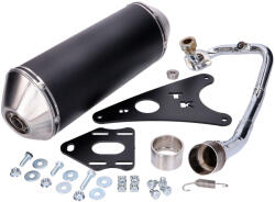Turbo Kit GMax 4T (4 ütemű) kipufogó - Yamaha Neos (4 ütemű), Ovetto (4 ütemű) Turbo Kit Kipufogó és alkatrészei Kipufogó Robogó kipufogó (tuning)