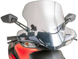 Puig Robogó szélvédő Puig City Touring füstös, Aprilia SR 50 R 05-15 Puig Vázak, idomok, kiegészítők Szélvédő