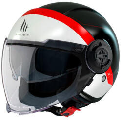 MT Helmets Nyitott bukósisak MT Helmets Viale SV S 68 egység fekete/piros L MT Helmets Sisakok és ruházat Kabát