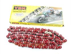 415 x 122 lánc piros Kreidler Florett LF RMC-hez Diverse / Import Erőátviteli alkatrész Lánc, lánckerék, láncszett Lánc