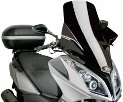 Puig Robogó szélvédő Puig V-Tech Touring fekete - Kymco Downtown 125i, 300i ABS 09-14 Puig Vázak, idomok, kiegészítők Szélvédő