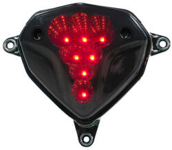 STR8 Hátsó LED lámpa + irányjelzők Yamaha Aerox 2013 után, színezett STR8 Elektronika Lámpa, fényszóró, index Hátsó lámpa (OEM)