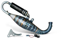 Ottopuntouno Racing Parts Kipufogó Ottopuntouno R-18 70cc Malossi RC-One Piaggio házhoz Ottopuntouno Racing Parts Kipufogó és alkatrészei Kipufogó Robogó kipufogó (tuning)