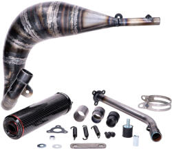 Voca Racing VOCA Cross Carbon kipufogórendszer 80/90ccm Sherco 50 SM-R / SE-R 2014-hez Voca Racing Kipufogó és alkatrészei Kipufogó Moped kipufogó (tuning)