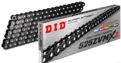 D. I. D 525ZVM-X2 X-gyűrűs hajtólánc 525 D. I. D Erőátviteli alkatrész Lánc, lánckerék, láncszett Lánc - motomotors - 108 859 Ft