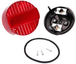 Motomotors Hátsó lámpa rendszámtábla világítással 120mm - Simson S50, S51, S70, SR50, SR80, KR51, MZ Motomotors Elektronika Lámpa, fényszóró, index Hátsó lámpa (OEM)