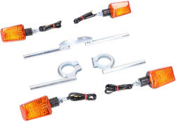 Motomotors Index készlet 12V 20W, horganyzott rögzítő konzolokkal - Simson S50, S51, S70 Motomotors Elektronika Lámpa, fényszóró, index Index (tuning)