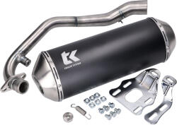 Turbo Kit GMax 4T (4 ütemű) kipufogó - Gilera Nexus 125, Runner VX, VXR 125-200, VR 200 Turbo Kit Kipufogó és alkatrészei Kipufogó Robogó kipufogó (tuning)
