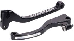 Doppler Fékkar és kuplungkar készlet Doppler CNC fekete Rieju MRT, Marathon -17 (J. Juan fékkel) számára Doppler Futómű és fék alkatrész Fékkar