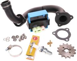 101 Octane Dethrottle kit CDI állítható / fekete gyűjtőcső Derbi Senda, Aprilia RX 50, SX 50, Gilera RCR, SMT 2018- (Euro4), Gilera RCR, SMT 2018- (Euro4) 101 Octane Kipufogó és alkatrészei Kipufogó Moped kipufo