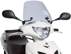 Puig Robogó szélvédő Puig Trafic füst - Suzuki Sixteen 125, 150 (08-14) Puig Vázak, idomok, kiegészítők Szélvédő