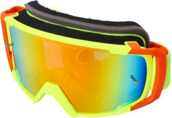 S-Line MX Goggles S-Line Scrub fluo sárga / piros - Irídium sárga S-Line Sisakok és ruházat Szemüveg