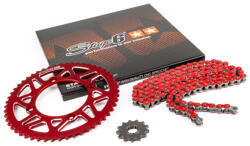 Stage6 Lánckészlet 14x53 - 420 Stage6 alumínium CNC Piros Beta RR Stage6 Erőátviteli alkatrész Lánc, lánckerék, láncszett