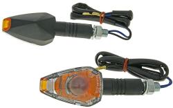 Vparts Index / irányjelző szett M10 menetes fekete, átlátszó Vparts Elektronika Lámpa, fényszóró, index Index (tuning)