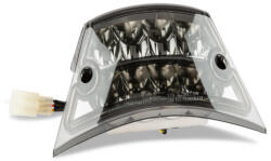 STR8 Hátsó lámpa LED fekete vonal Piaggio Zip 2 / Typhoon 2012-től / Aprilia SR Motard STR8 Elektronika Lámpa, fényszóró, index Hátsó lámpa (OEM)