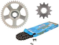 AFAM 12/43 fogú láncszett Aprilia RS50 93-98 (6 sebességes) Aprilia RS50-hez AFAM Erőátviteli alkatrész Lánc, lánckerék, láncszett Láncszett