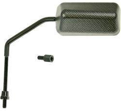 Kyoto Tükör F1 karbon-kinézetű hosszú blokk bal / jobb, csomagban menetes adapter - univerzális Kyoto Kormány és tartozékai Tükör Tükrök (tuning)