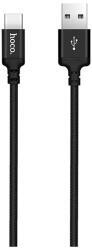 hoco. X14_TYPE-C_2M_B 2m USB/Type-C fekete adat- és töltőkábel (X14_TYPE-C_2M_B)