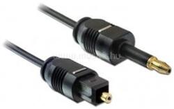 Delock Toslink Standard apa/Toslink mini 3, 5mm apa kábel - 2m (DL82876) (DL82876)