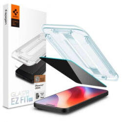 Spigen Glas. tR EZ Fit HD iPhone 16 Pro kijelzővédő betekintés elleni védelemmel (AGL07936)