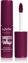 NYX Cosmetics Smooth Whip Matte Lip Cream bársonyos rúzs kisimító hatással árnyalat 11 Berry Bed Sheers 4 ml