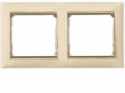 Legrand Valena elefántcsont / Arany, 2-es vízszintes keret, LEG774152 (774152)