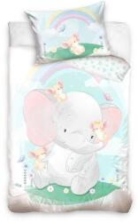 Carbotex Elefántos ovis ágyneműhuzat szett (BABY214009) (BABY214009)