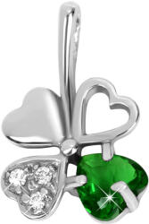 Soliter Brilio Silver Ezüst lóhere medál 446 001 00349 04 - zöld