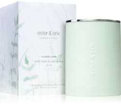 ester & erik scented candle wild mint & cut grass (no. 03) illatgyertya 350 g