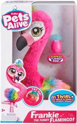 Pets Alive Jucarie interactiva de plus Zuru Pets Alive Frankie, flamingo dansator