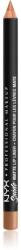 NYX Professional Makeup Suede Matte Lip Liner Matt ajakceruza árnyalat 33 London 1 g