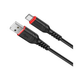 hoco. X59 USB-A - USB-C adat- és töltőkábel 1m fekete (X59 AC 1m fekete)