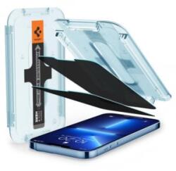 Spigen EZ FIT GLAS. tR Privacy iPhone 13 Pro Max kijelzővédő betekintés elleni védelemmel (AGL03378)