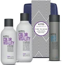 KMS Color Vitality Time to Shine ajándékszett festett hajra