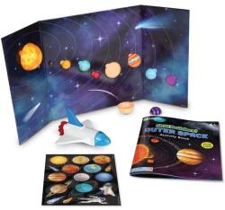 Learning Resources Set activitati educative Misiune in spatiu 9 piese puzzle si o racheta Learning Resources (LER1260)
